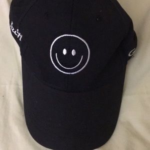 Smiley face dad hat